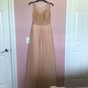 Custom Designed Prom Dress